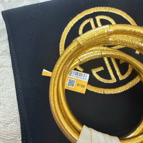 Budha Girl Gold All Weather Bangles size M - Picture 8 of 12